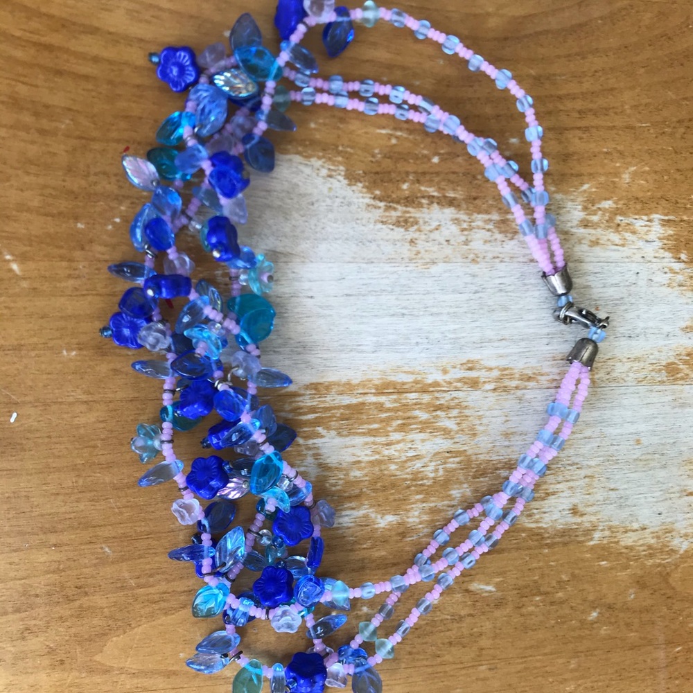 Glass Necklace,custom made,high end,St Thomas USVI